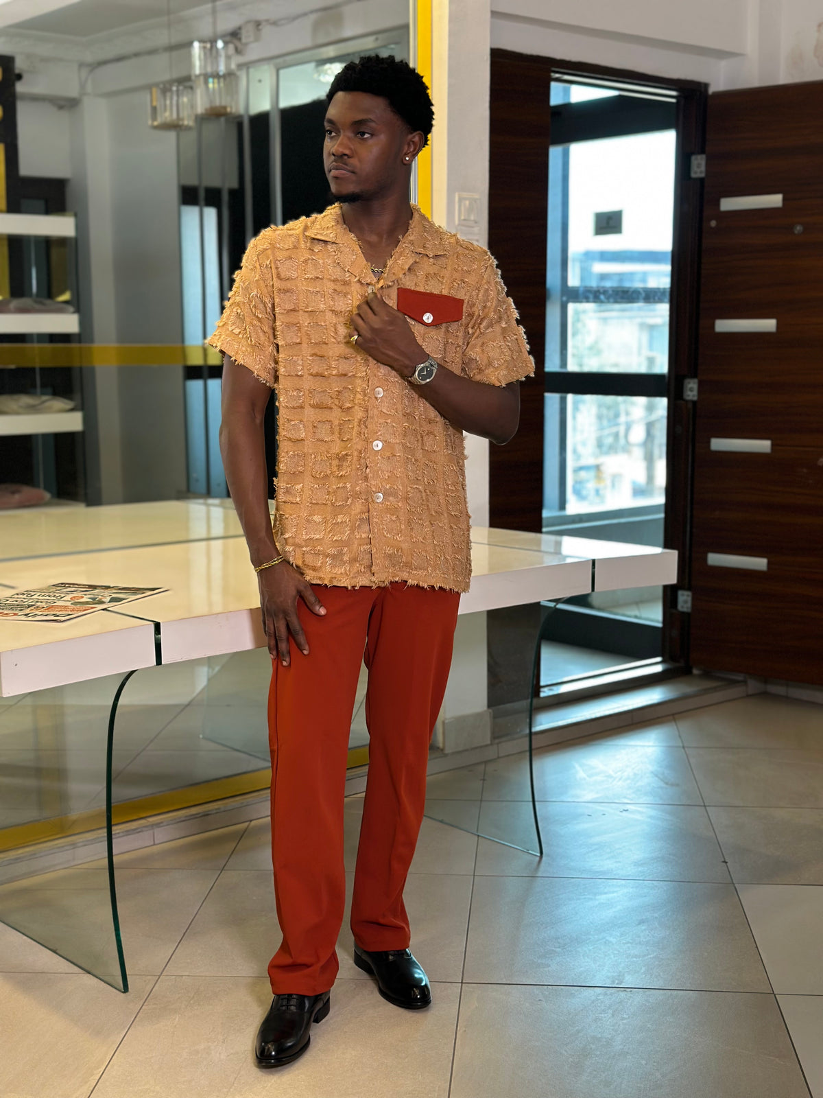 Men’s casual 2 piece set
