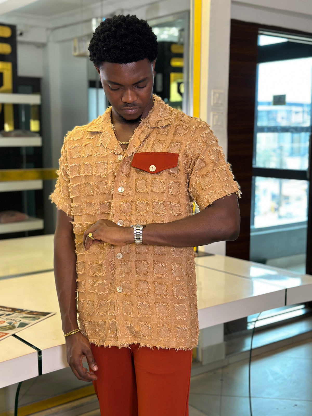 Men’s casual 2 piece set