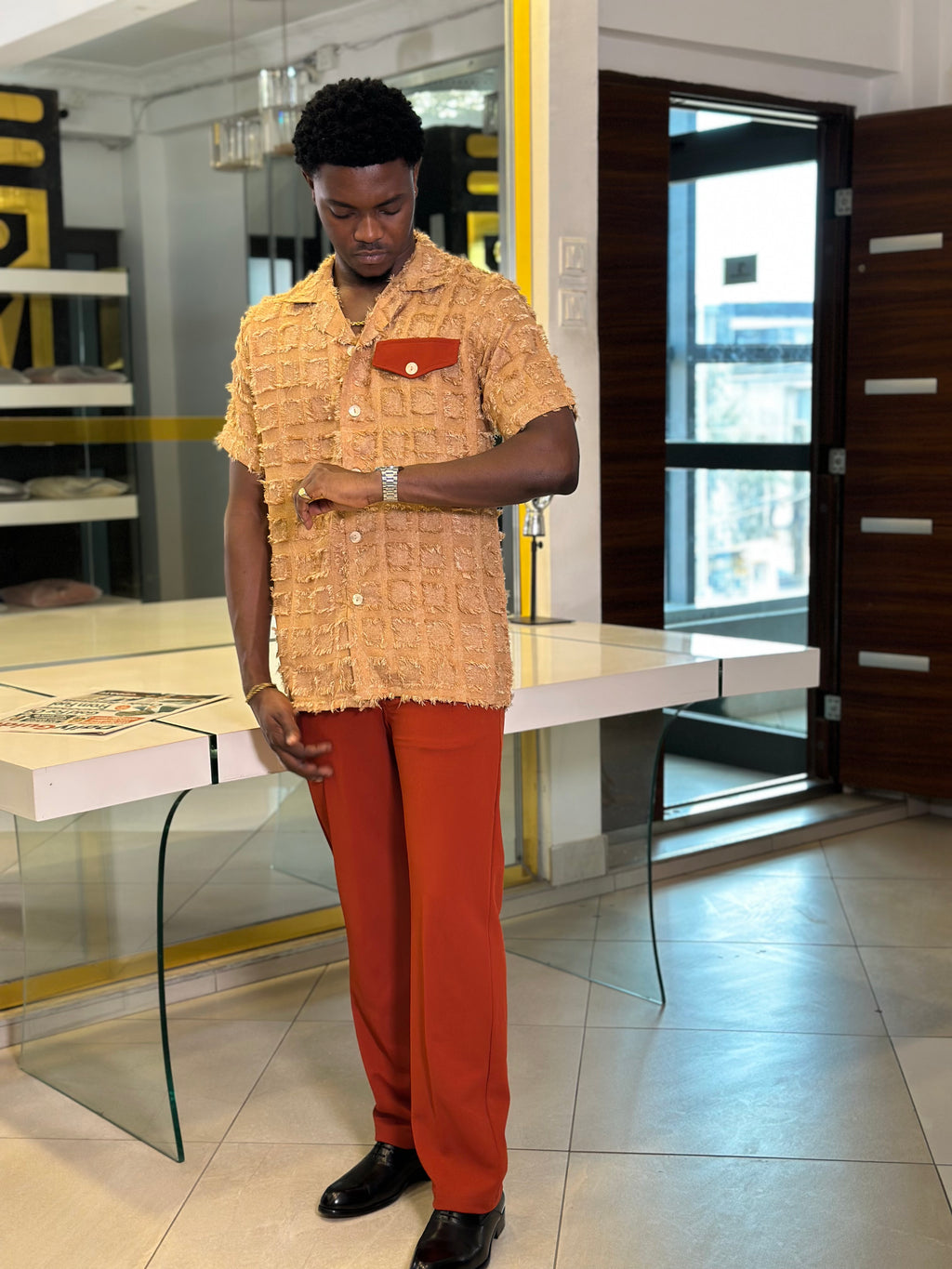 Men’s casual 2 piece set