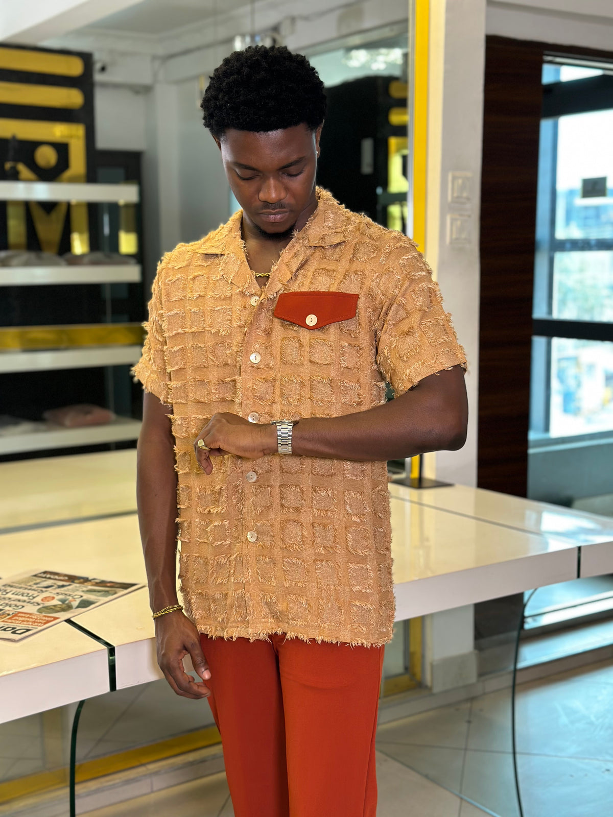 Men’s casual 2 piece set