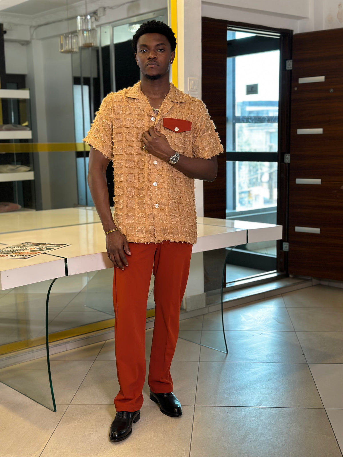 Men’s casual 2 piece set