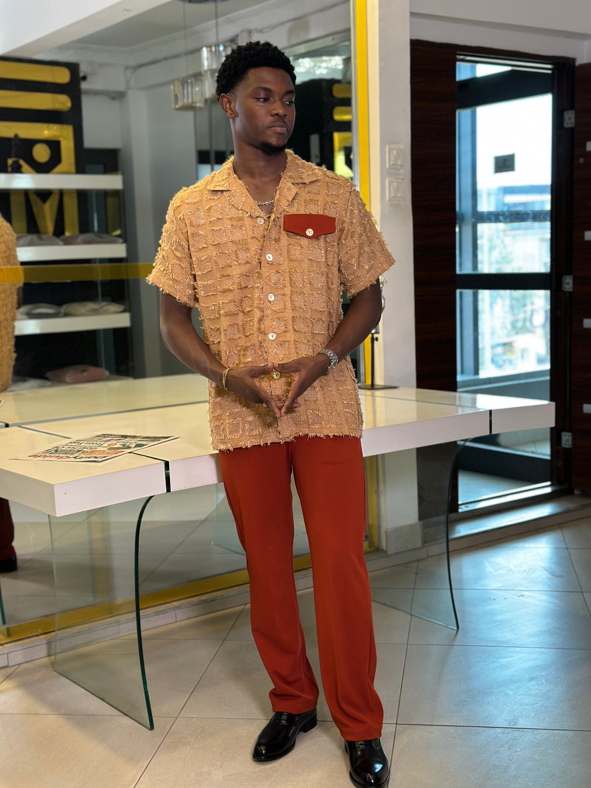 Men’s casual 2 piece set