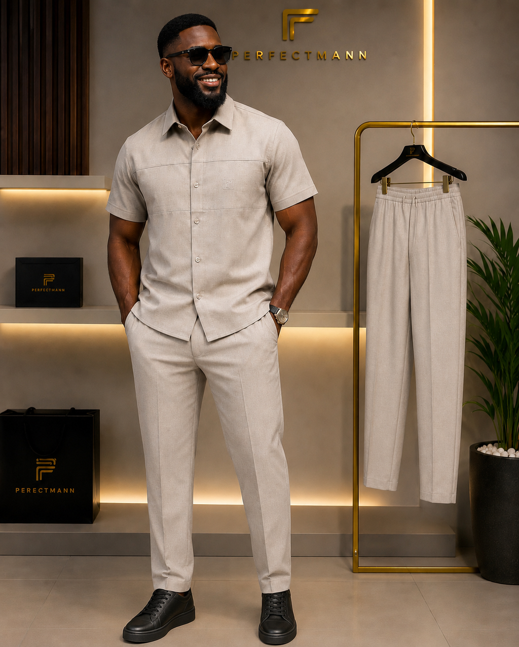 Perfectmann Gray kaftan