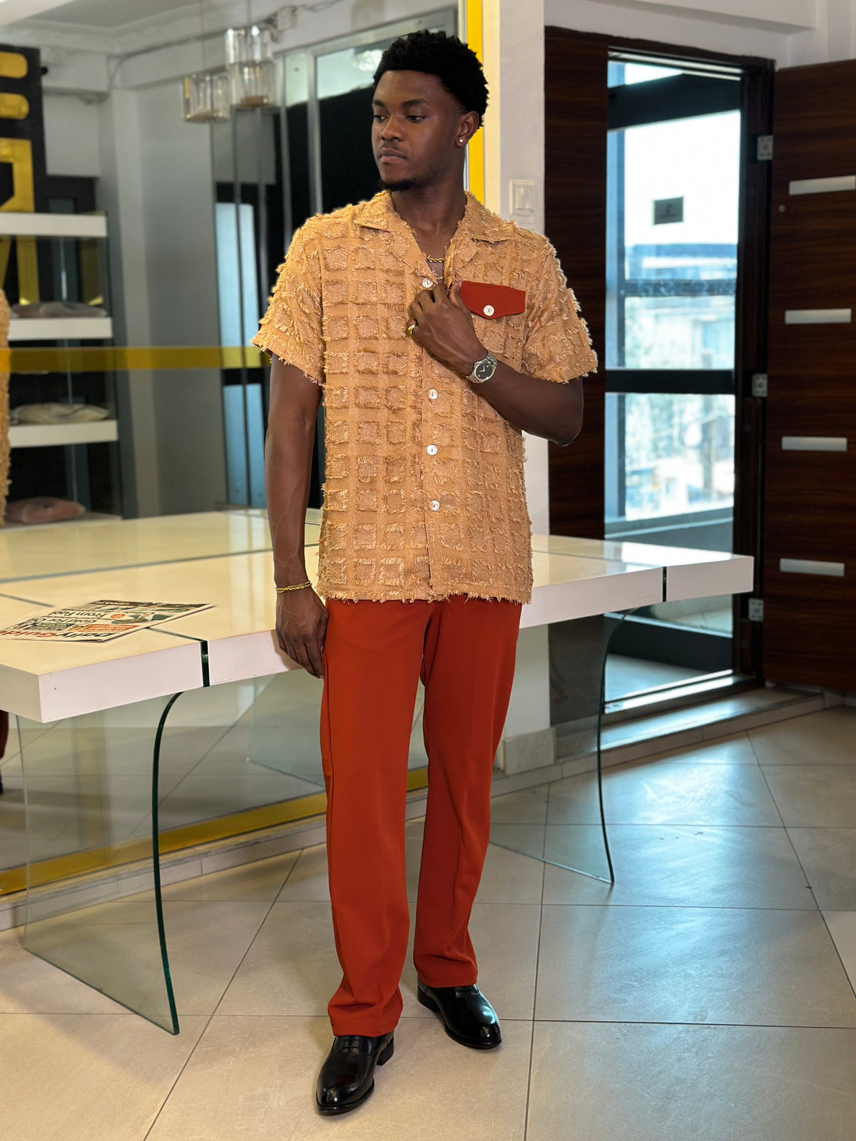 Men’s casual 2 piece set