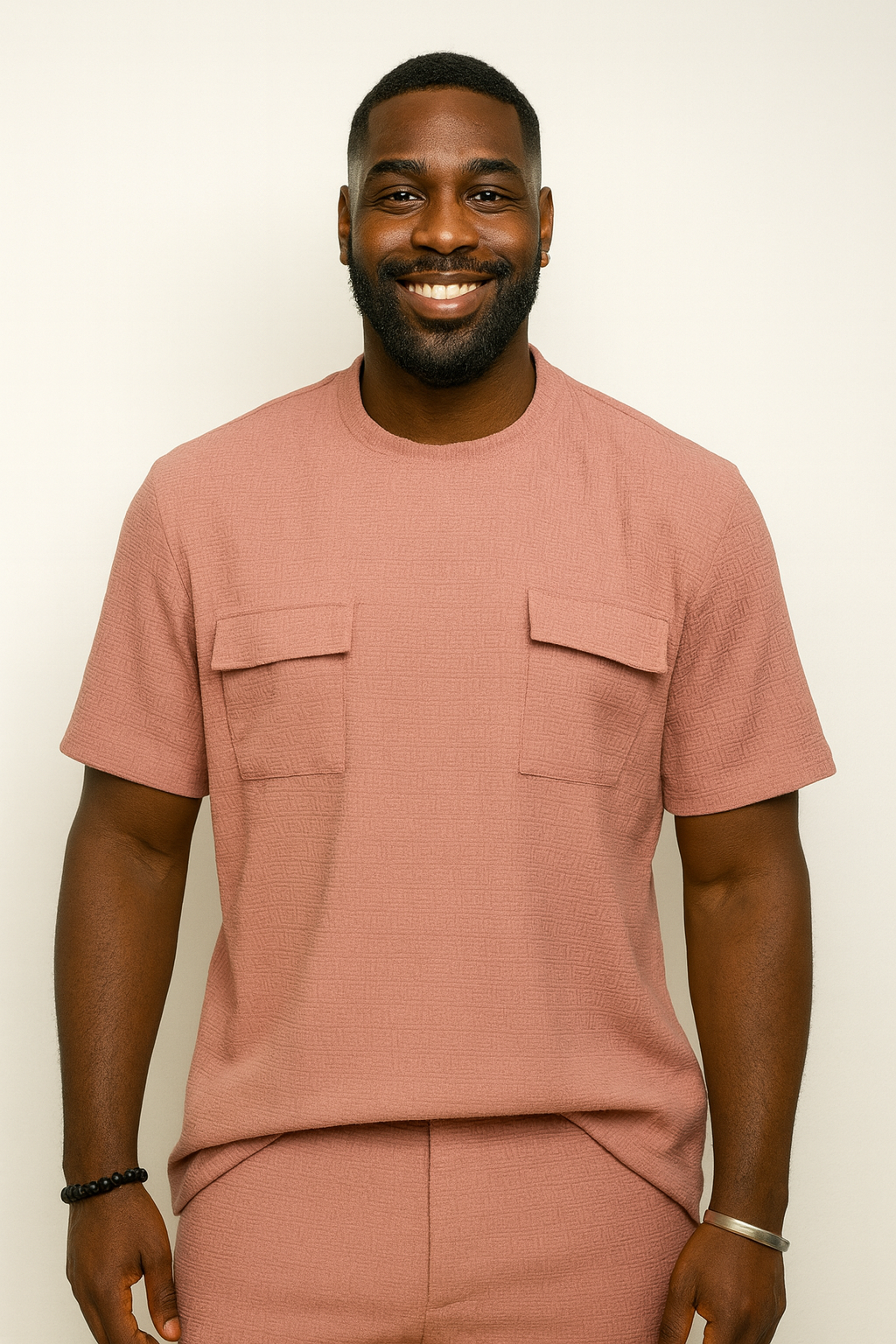 ROUND NECK-2FP/PEACH