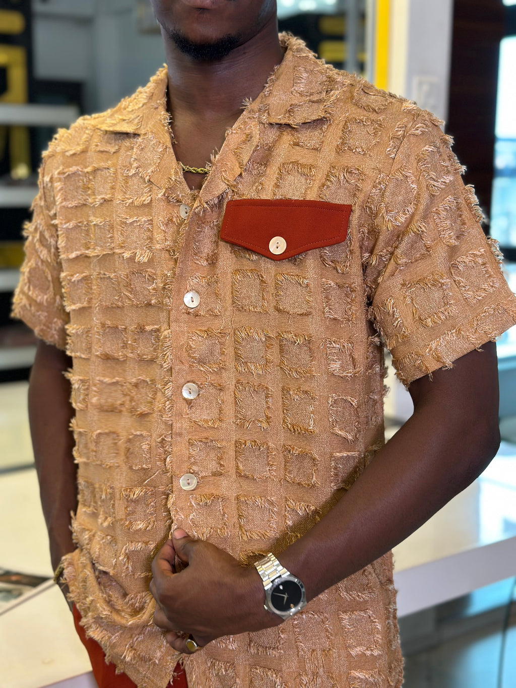 Men’s casual 2 piece set