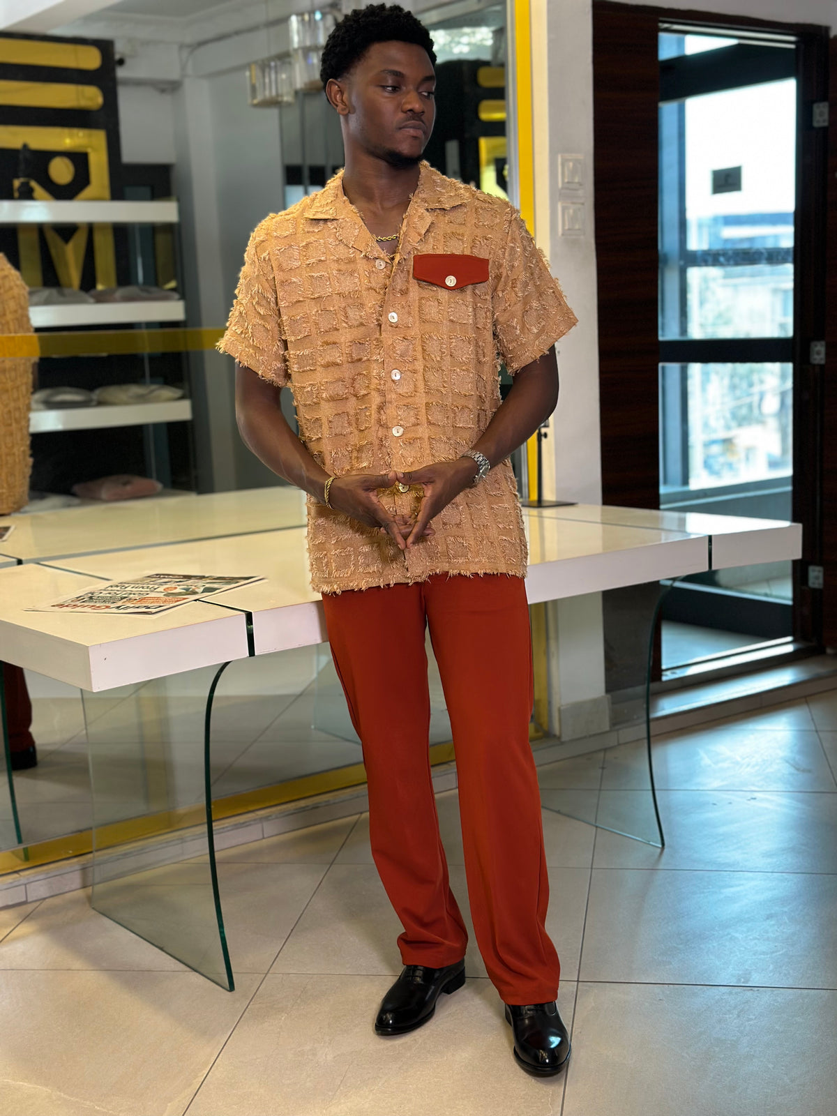 Men’s casual 2 piece set