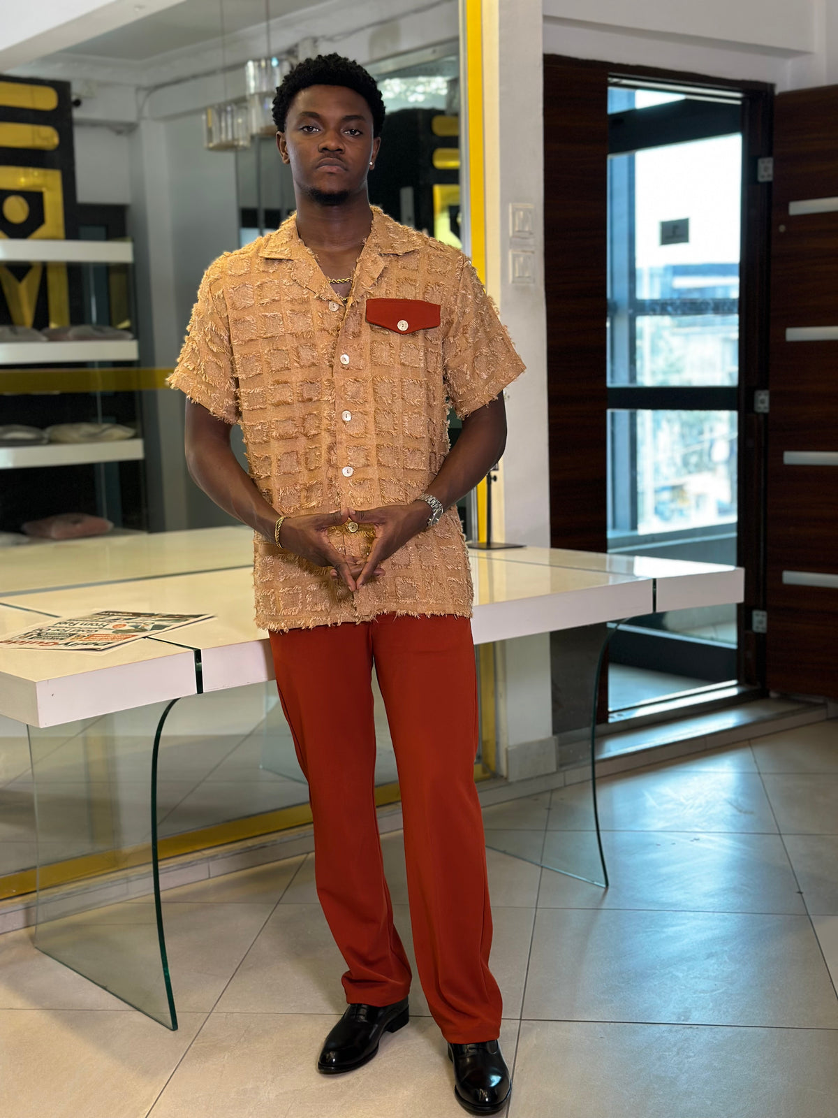 Men’s casual 2 piece set