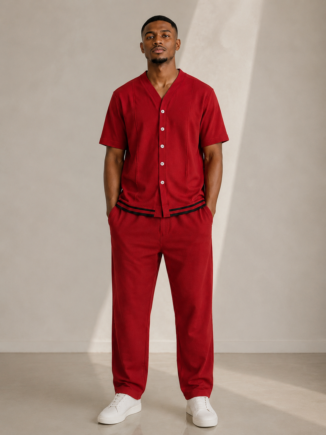 Men’s orange 2 Piece Casual
