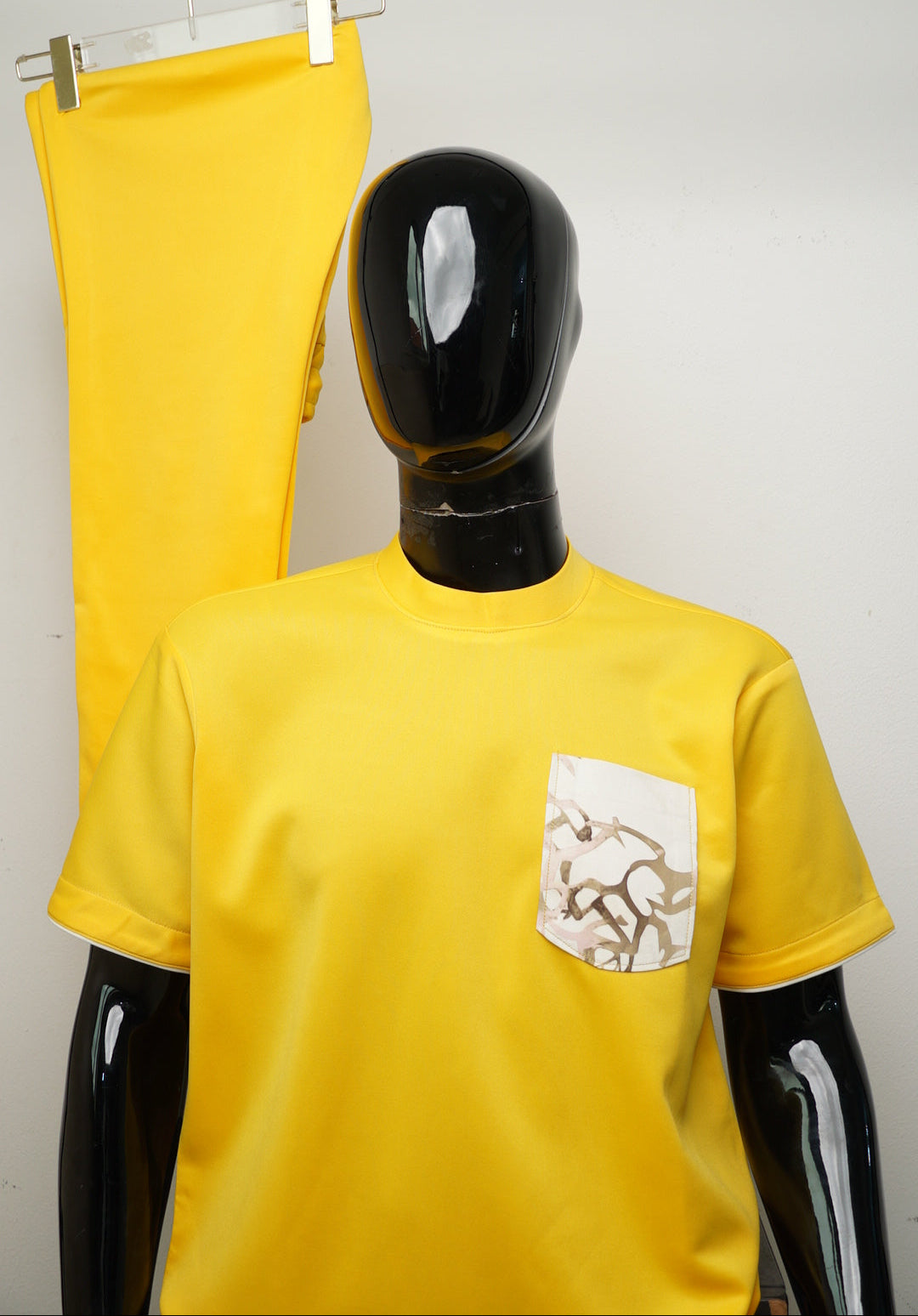 ROUND NECK-1P/YELLOW
