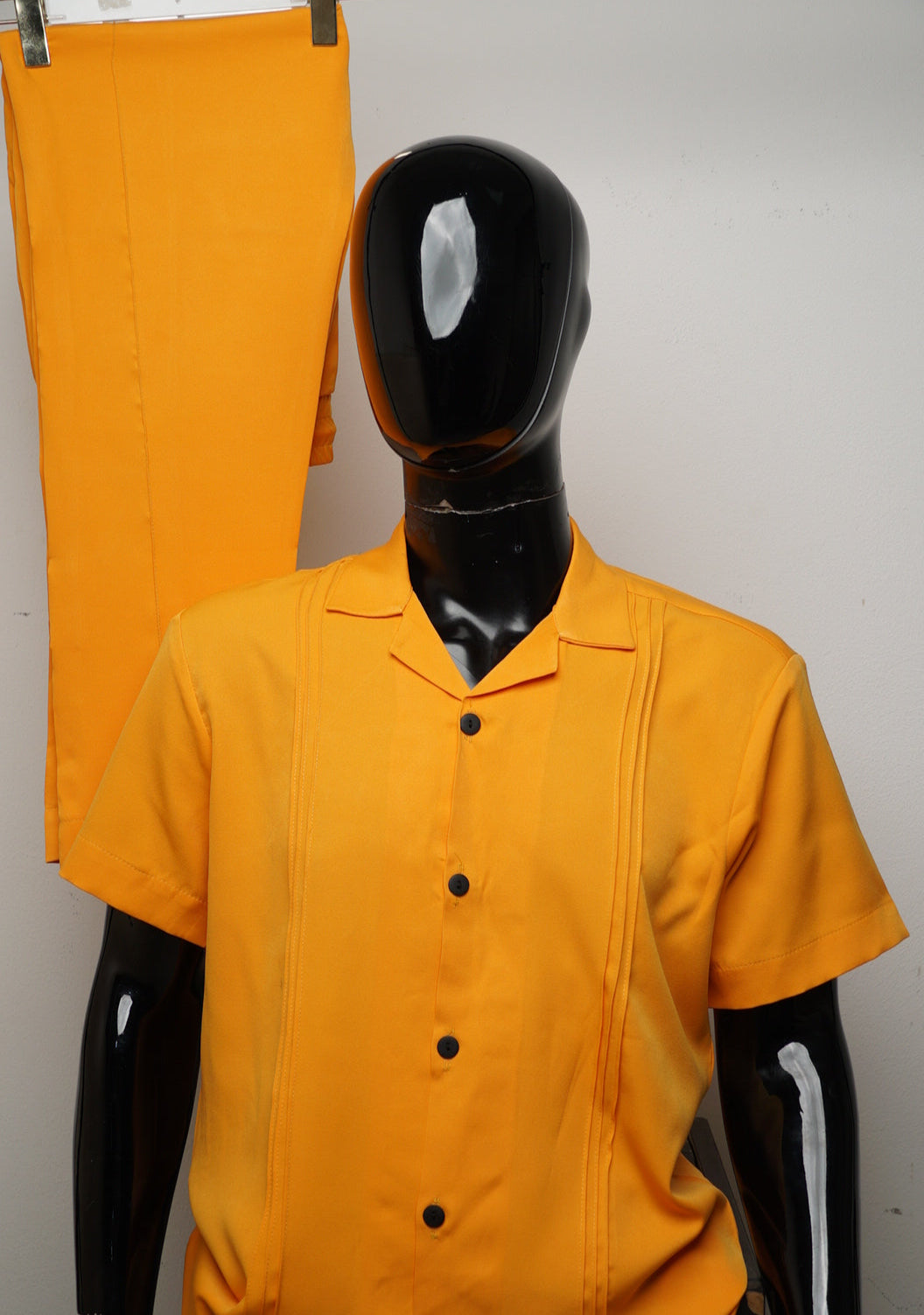 LAPEL NECK-PL/ORANGE