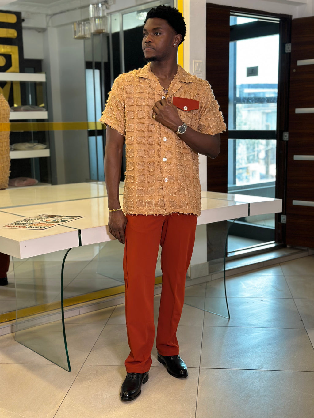 Men’s casual 2 piece set